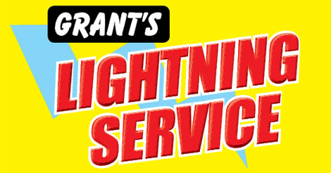 Grant's Lightning Service Coupons