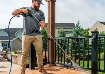 deck power washing