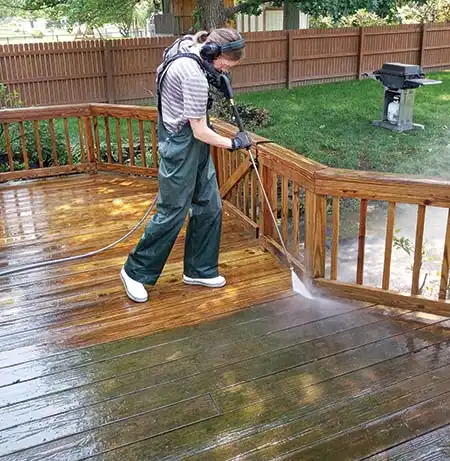 deck pressure washing