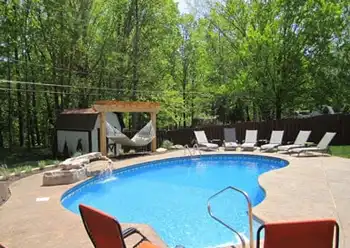 pool deck installation