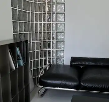 glass block interior design