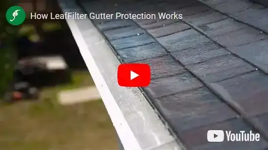 gutter guard installation