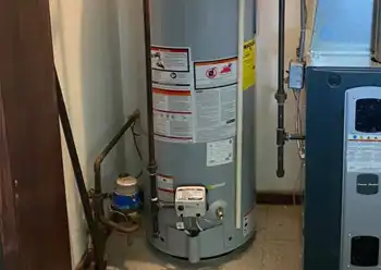 hot water tank installation