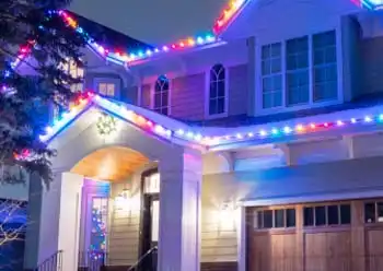 christmas lights installation