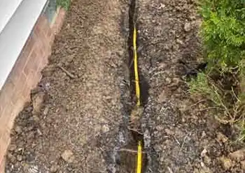 gas line installation