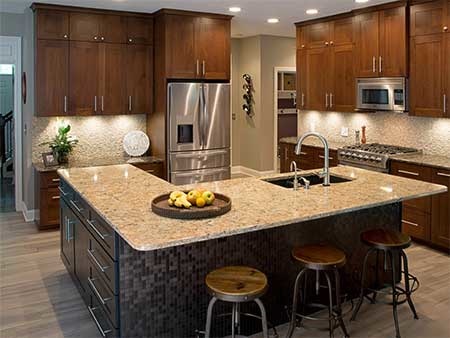 American Wood Reface Medina Ohio Kitchen Cabinets Countertops