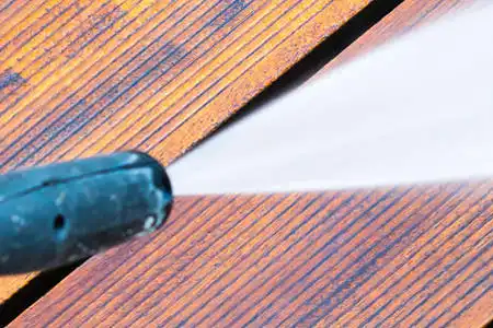 deck washing