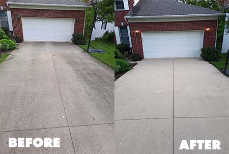 Lance's Power Washing - Northeast Ohio - Concrete Cleaning and Sealing, House Washing, Roof Cleaning, Christmas Lighting Services