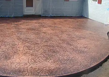 stamped concrete