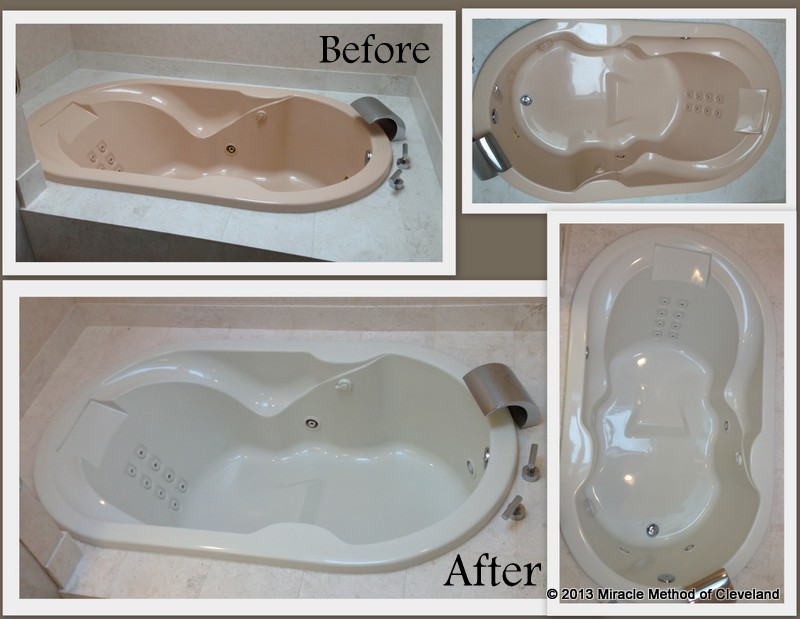 Miracle Method - Northeast Ohio - Bathtub Refinishing, Countertop Refinishing, Ceramic tile Refinishing, Shower Refinishing & More