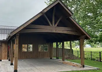 wood patio covers
