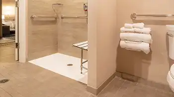 walkin shower installation