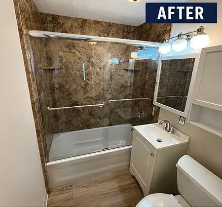 bathroom remodeling after
