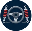 Steering and suspension repair service